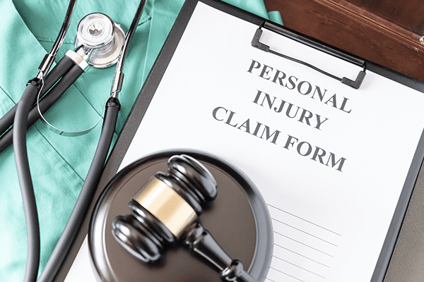 Ontario accident benefits forms reviewed with a Brampton client