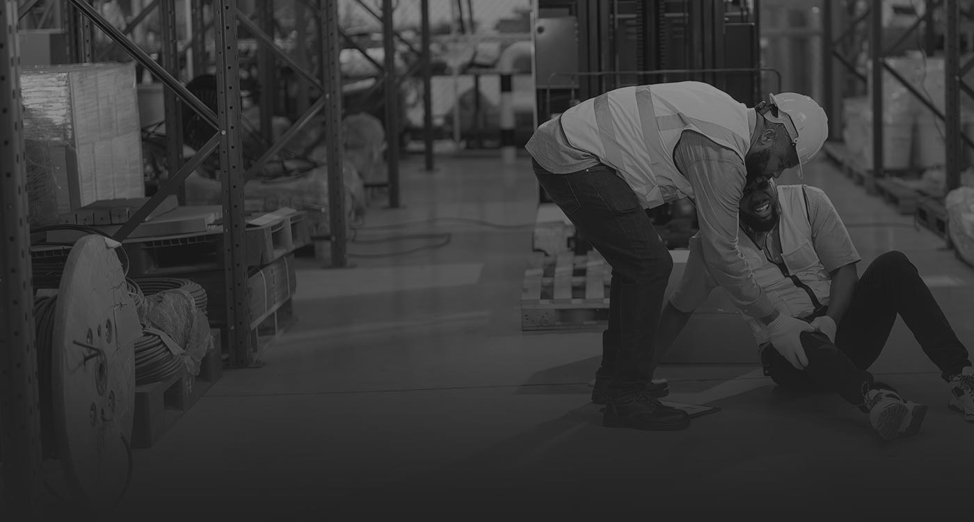 Brampton personal injury lawyer meeting with client about an accident claim